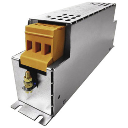 3-Phasiger Block HLD 110 Entstörfilter - 520 V ac, 55A, Flanschmontage, 30W, Schraub, 200 mA / 60Hz, Einzelfilter