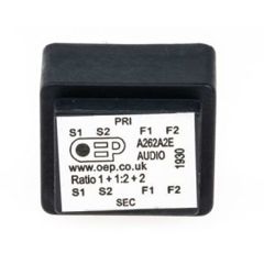 Audio-Transformator 150Ω / 600Ω - 100mW bei 300Hz, 1mW bei 30Hz - Durchsteckmontage 27.94 x 22 x 22.9mm