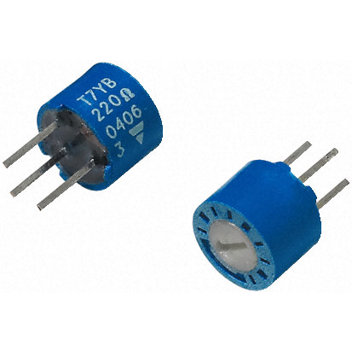 1-Gang THT Trimmer-Potentiometer | Obereinstellung | 470Ω | ±10% | 0.5W | Pin