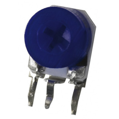 1-Gang THT Trimmer-Potentiometer | Seitliche Einstellung | 2kΩ | ±25% | 0.2W | L. 6.81mm