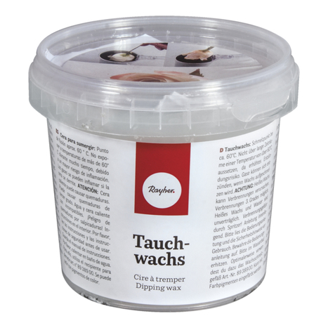 Farbloses Tauchwachs - Dose 290 g - Ideal für Kerzenherstellung